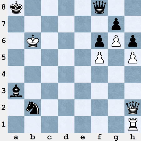 Chess Puzzle #9: Checkmate In 1 Move, White To Play